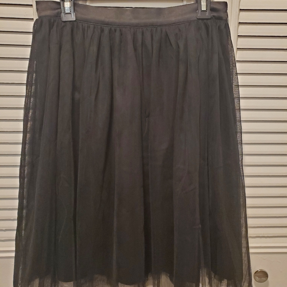 Knee length skirt